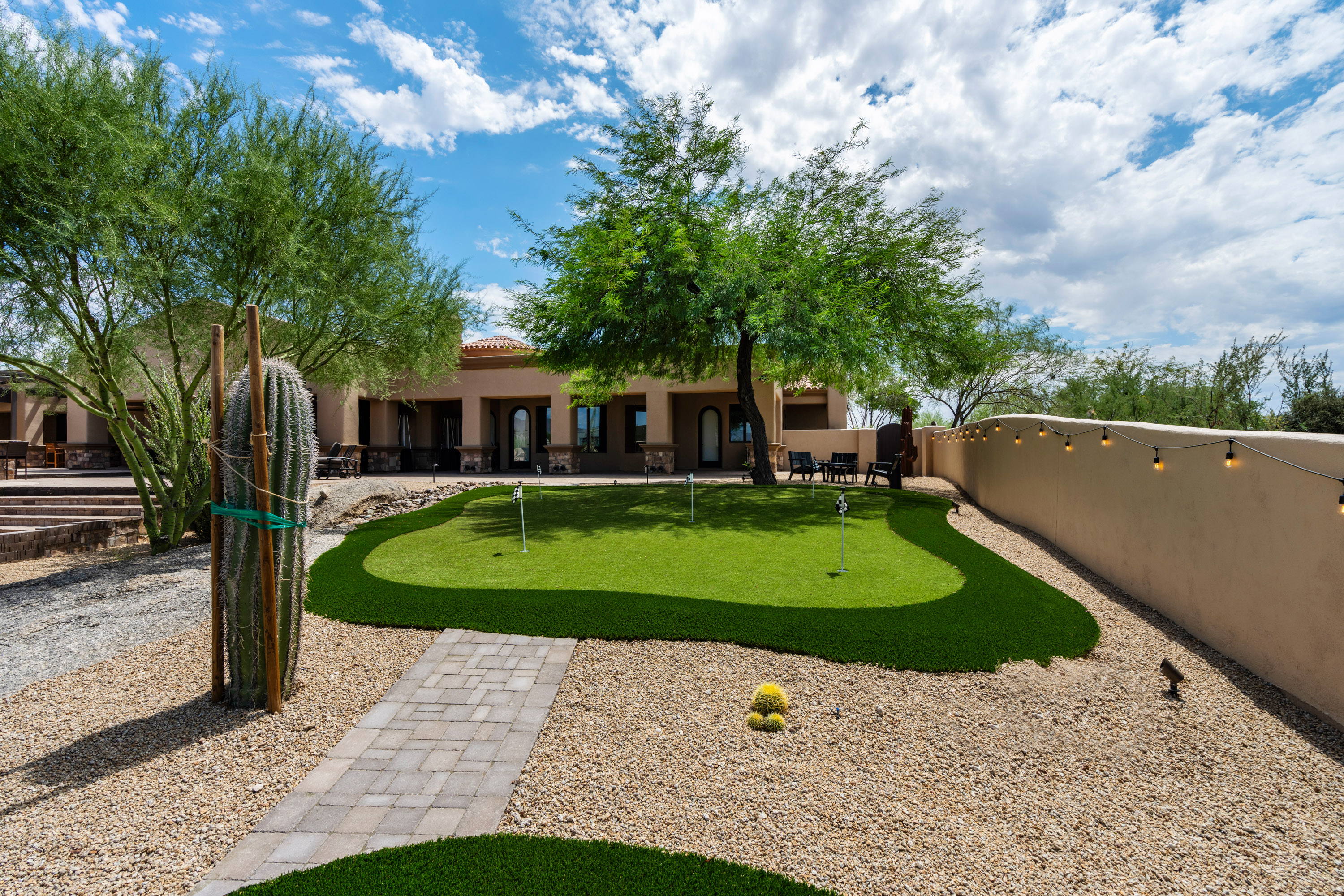 Completed Alpine Turf backyard installation