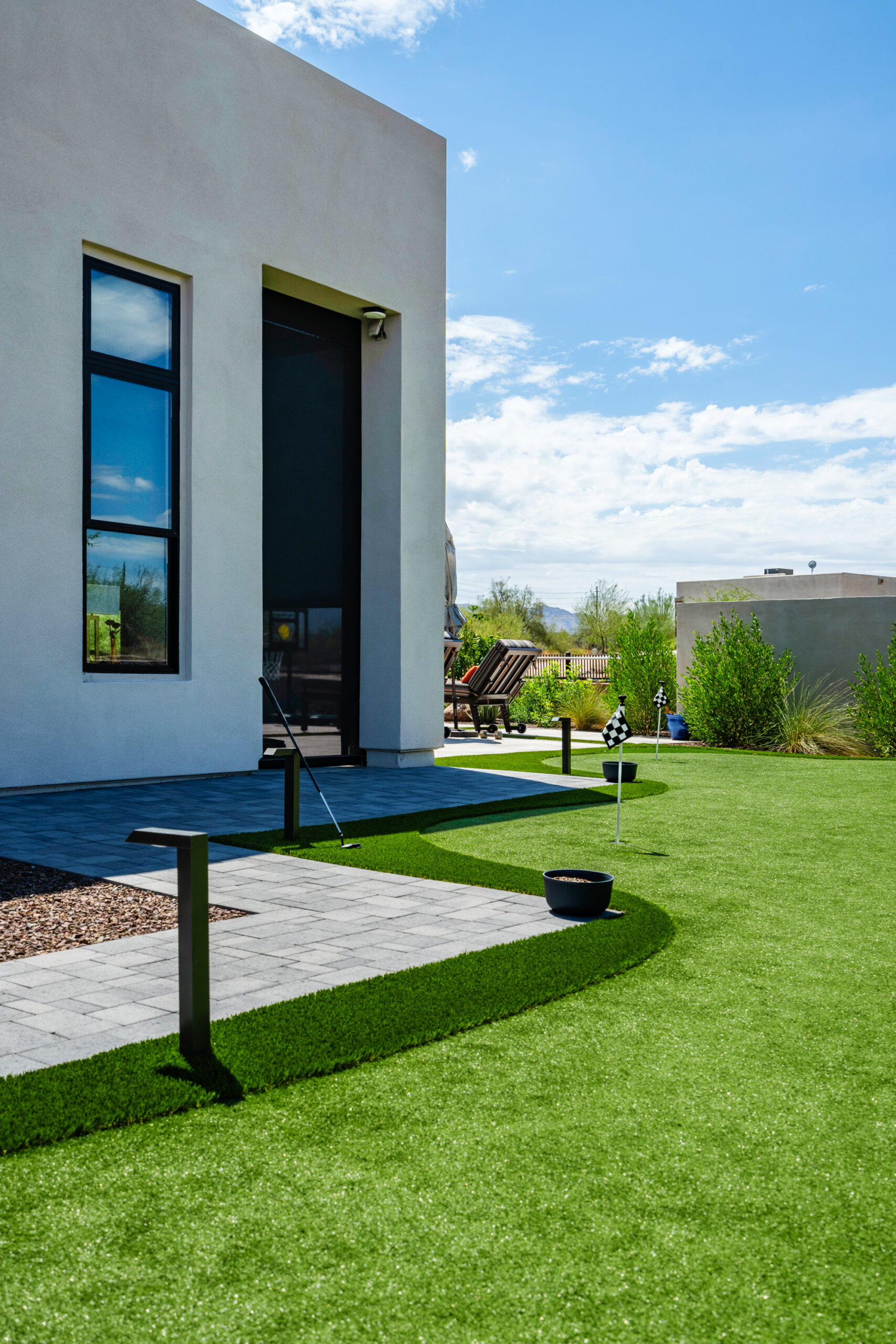 Completed Alpine Turf backyard installation