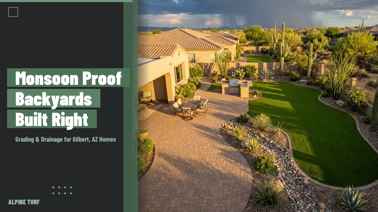 Monsoon Proof Backyard Gilbert AZ: 2026 Drainage Guide