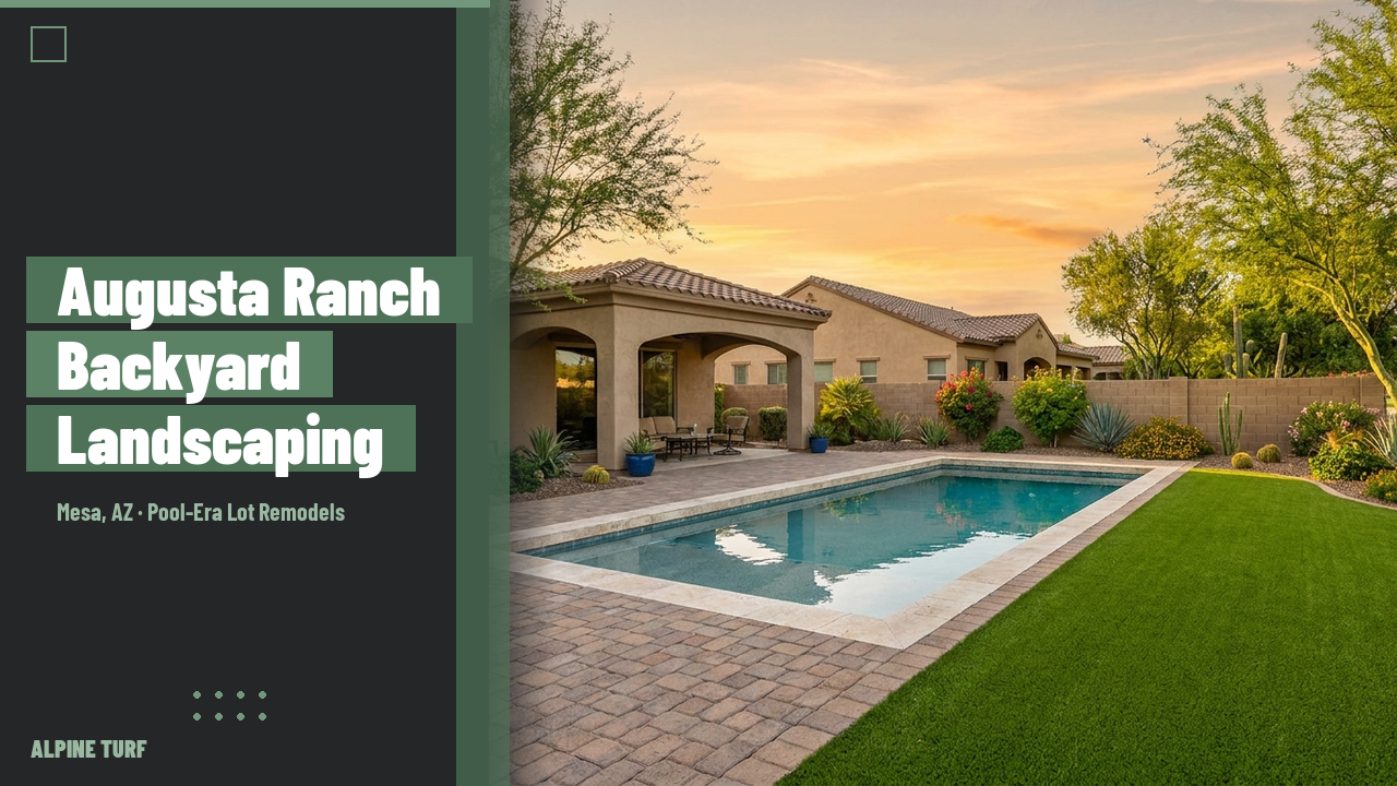 Augusta Ranch Backyard Landscaping: A Mesa Remodel Guide