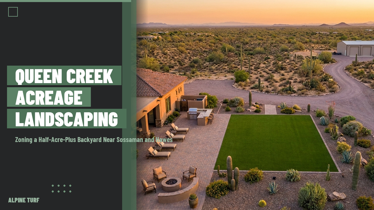 Queen Creek Acreage Landscaping: How to Zone a Half-Acre-Plus Backyard